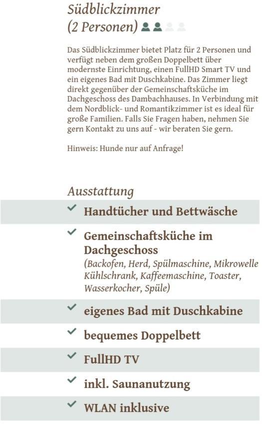 Dambachhaus Thale公寓 外观 照片